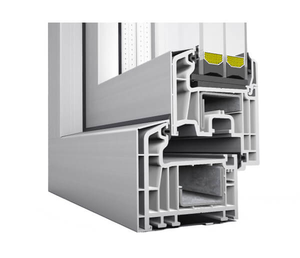 PVC дограма Etem Q72 PVC ECS
