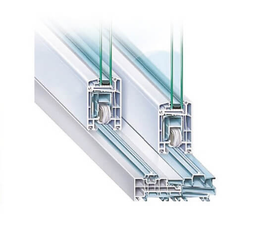 PVC дограма Плъзгане с повдигане Trocal 70 mm