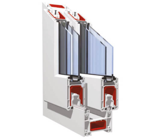 PVC дограма Плъзгане Trocal 70 mm